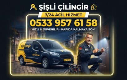 Şişli çilingir ve anahtarcı servisi ile 7/24 kesintisiz hizmet! Mecidiyeköy, Nişantaşı ve tüm Şişli'de acil kapı açma, kilit değişimi ve güvenli çözümler. Hemen arayın!